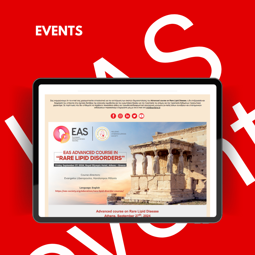 Advanced course on Rare Lipid Disorders Athens, September 27th, 2024