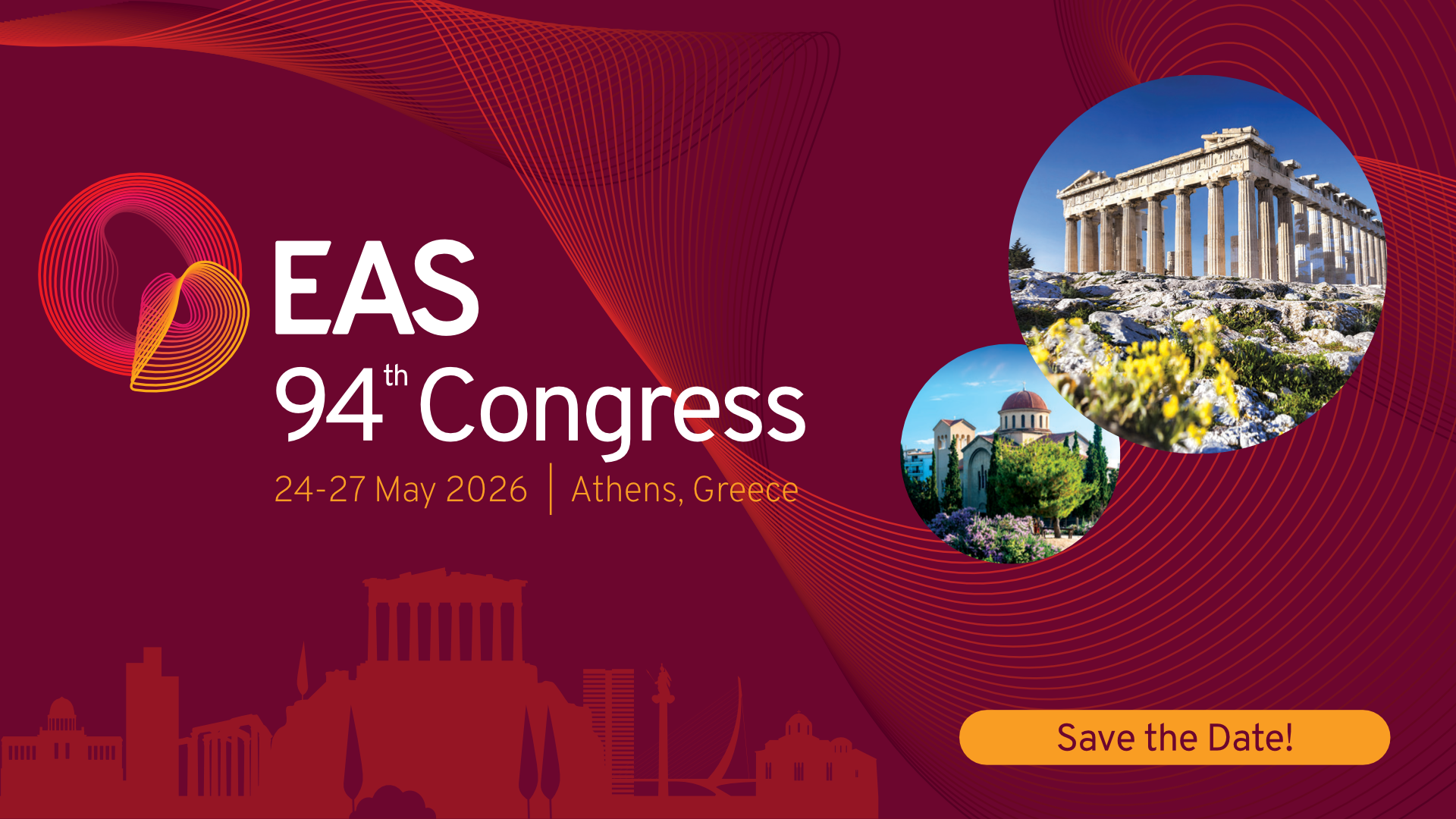 Προνόμια για τα μέλη της Ελληνικής Εταιρείας Αθηροσκλήρωσης – 94th EAS Congress, στην Αθήνα